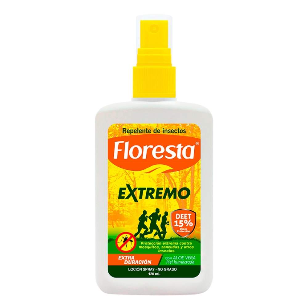 SPRAY REPELENTE DE INSECTOS DEET 15 FLORESTA 120ML