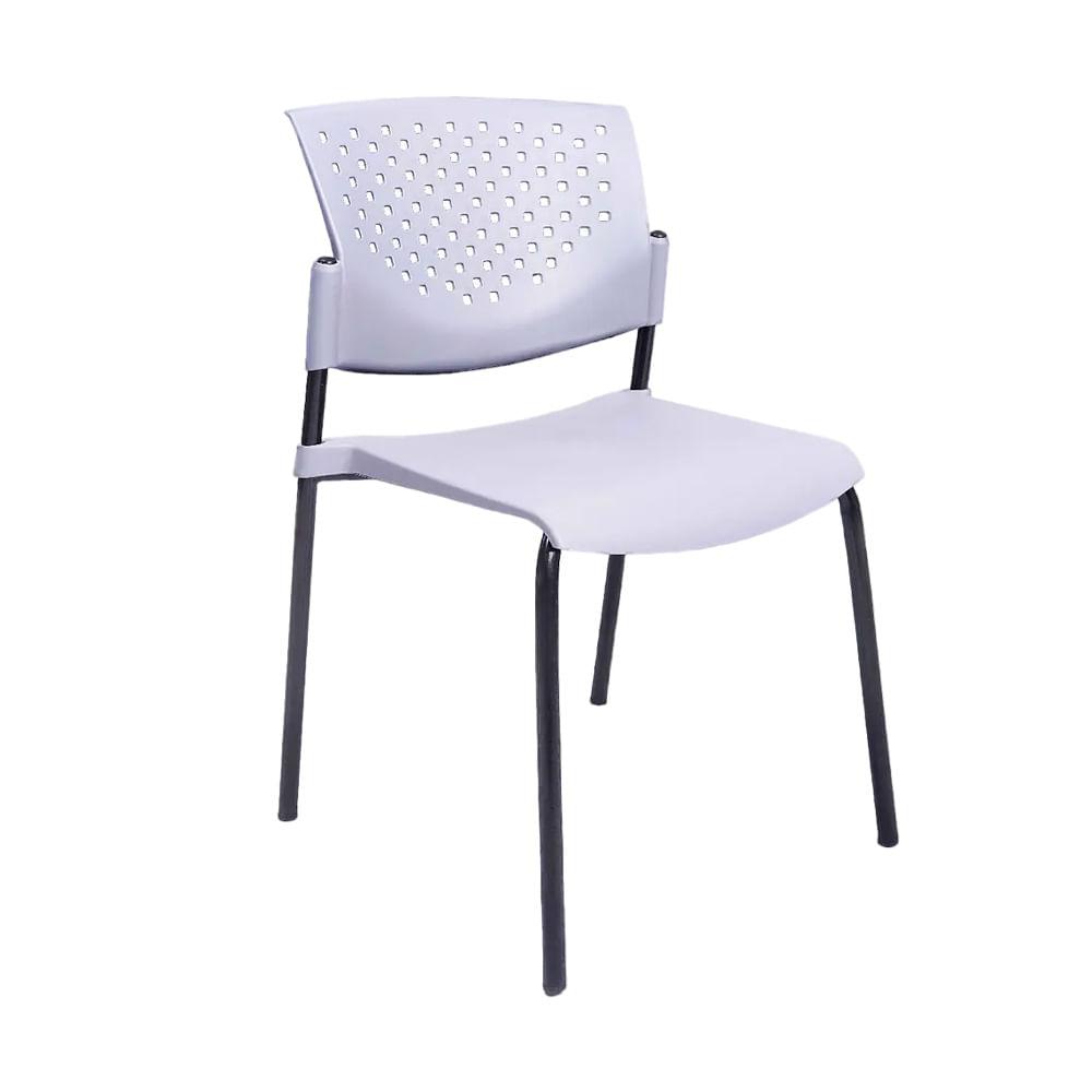 Silla De Oficina Fija Movie Estructura Negro Color Gris Ofideas