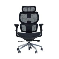 Silla Ergonómica Reclinable En Malla Sam Presidente Negro Ofideas