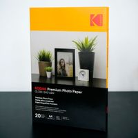 Papel Fotográfico Kodak A4 240g Gloss X20 Hojas Premium