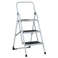 Escalera Tubular Plegable 3 Peldaños Pretul 24120
