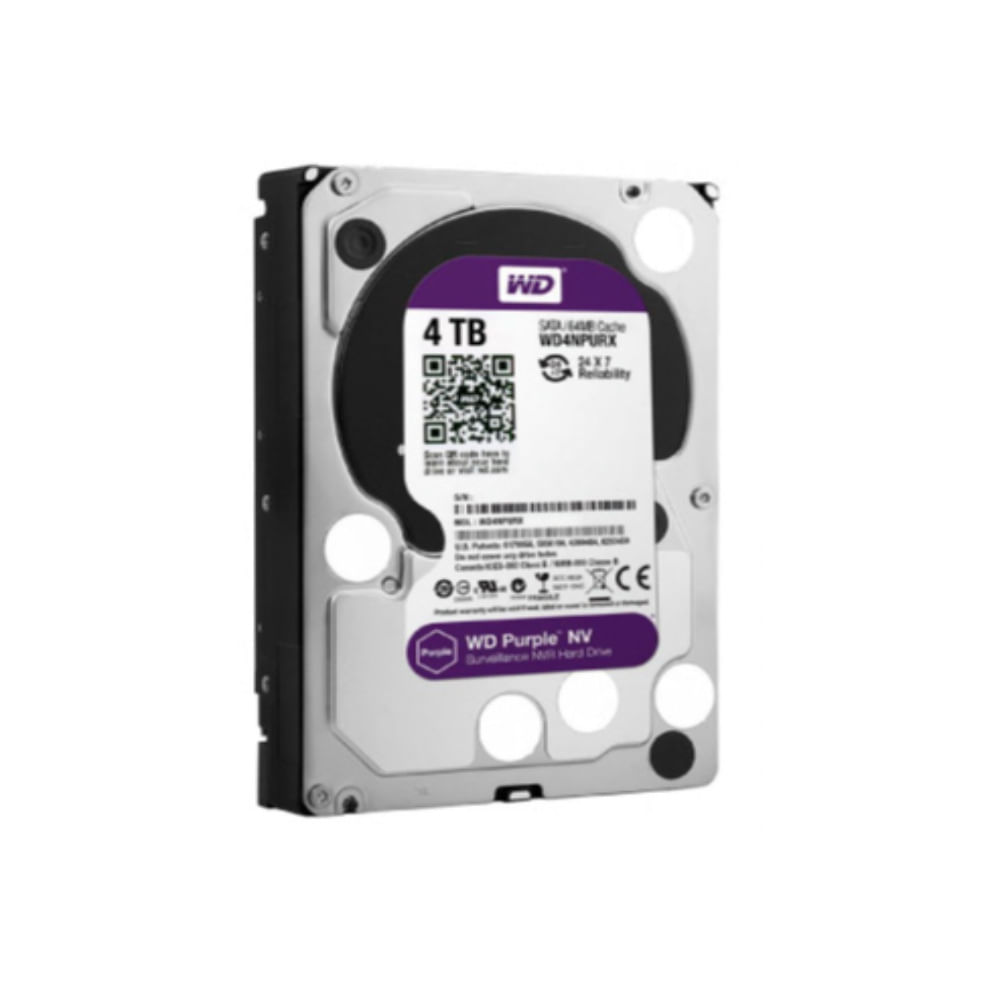 Disco Duro Western Digital WD40PURZ, 4TB, SATA, 3.5"", plomo