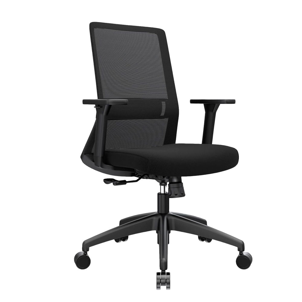 Silla de Oficina Ergonómica Twist Negro Gerente Ofideas