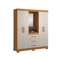 Ropero 4 Puertas 3 Cajones Nt-5015