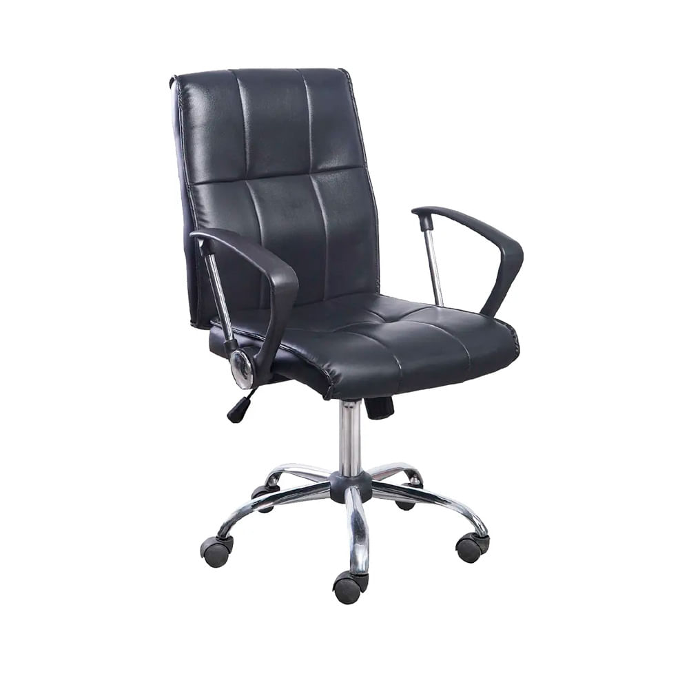 Silla de Oficina Ergonómica Dallas Ejecutiva Negro Ofideas
