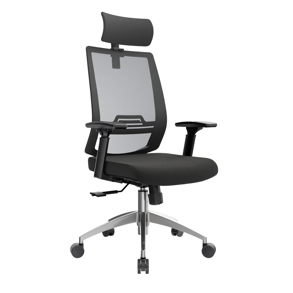 Silla Ergonómica Reclinable Dubai Presidente Negro Ofideas