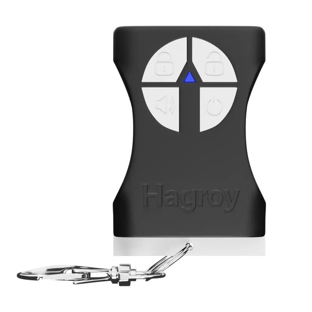 Hagroy Control Remoto Llavero 200m 433MHz Compatible Receptores Hagroy HG-H4KB-200M