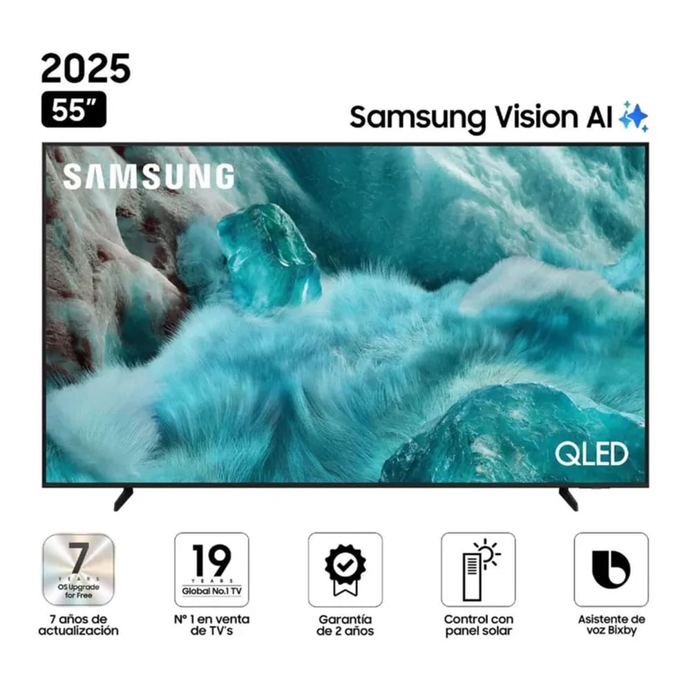 Televisor Samsung 55"" 4K UHD QLED QN55Q7FAAGXPE 2025