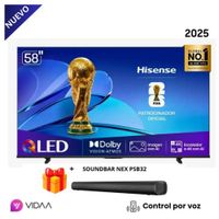 Televisor Hisense 58 58Q6QV QLED 4K + Soundbar Nex