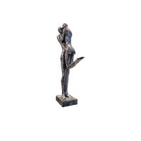 Escultura decorativa de pareja en gesto romántico  - Adorno Romántico Regalo Ideal para San Valentín