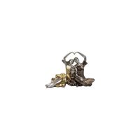 Escultura Decorativa Familia Moderna Metálica - Adorno Elegante para Sala Regalo Ideal