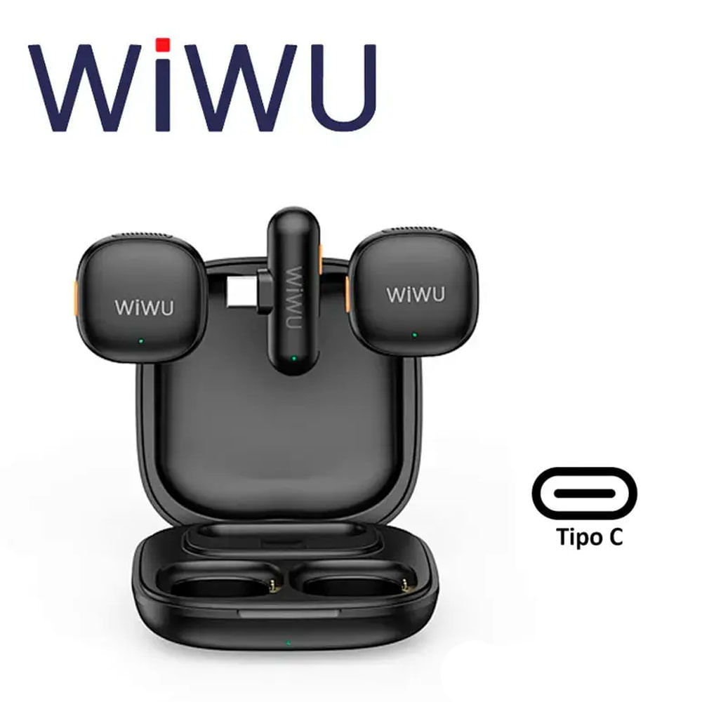 MICROFONO WIWU WI-WM006 ANC INALAMBRICO P CELULAR TIPO C