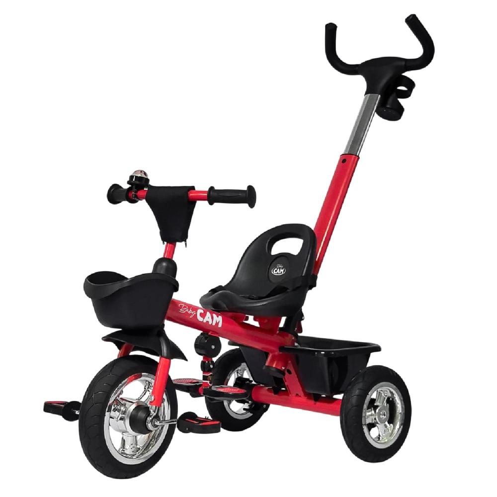 Triciclo para bebe booth baby cam rojo