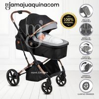 Coche Cuna Moisés de Lujo SATURNO ULTRA Gray