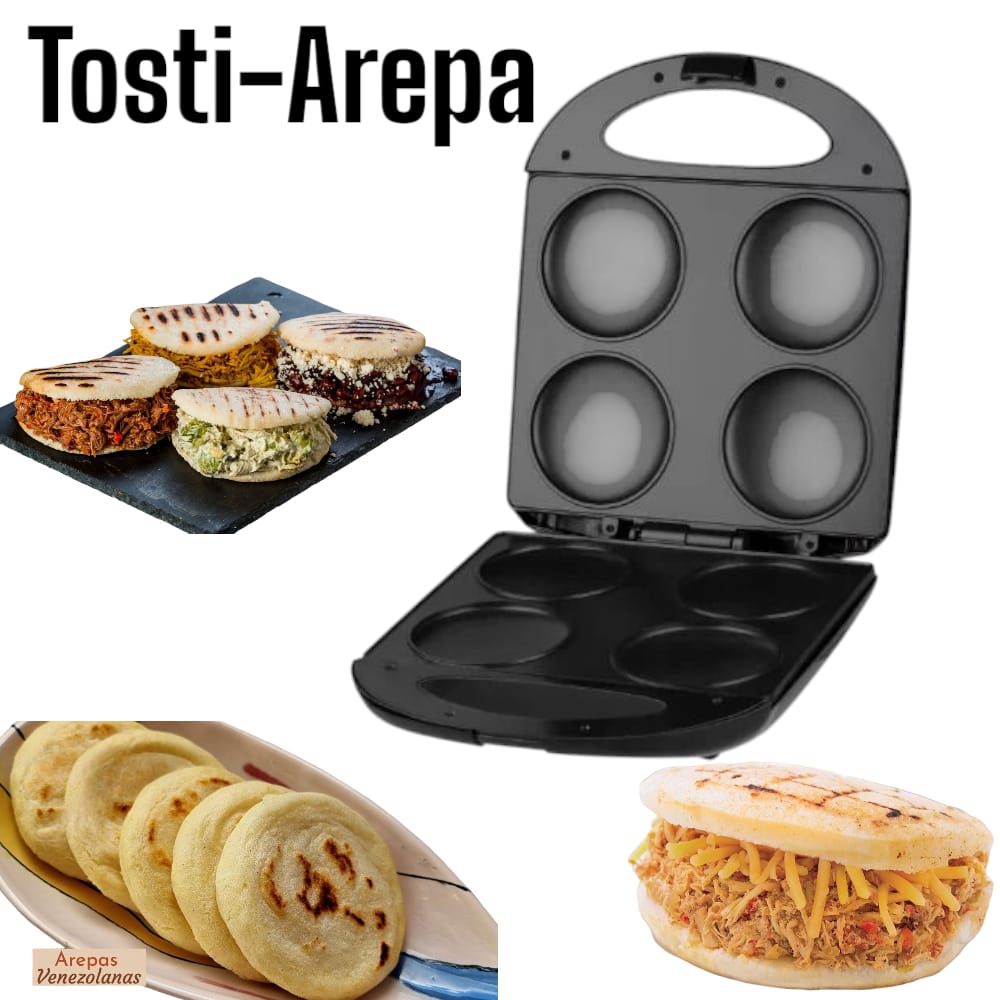 Máquina Electrica Para Hacer Arepas Muffin Tosti-arepa
