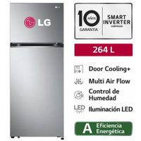 Refrigeradora LG 264L No Frost GT26BPP Top Freezer
