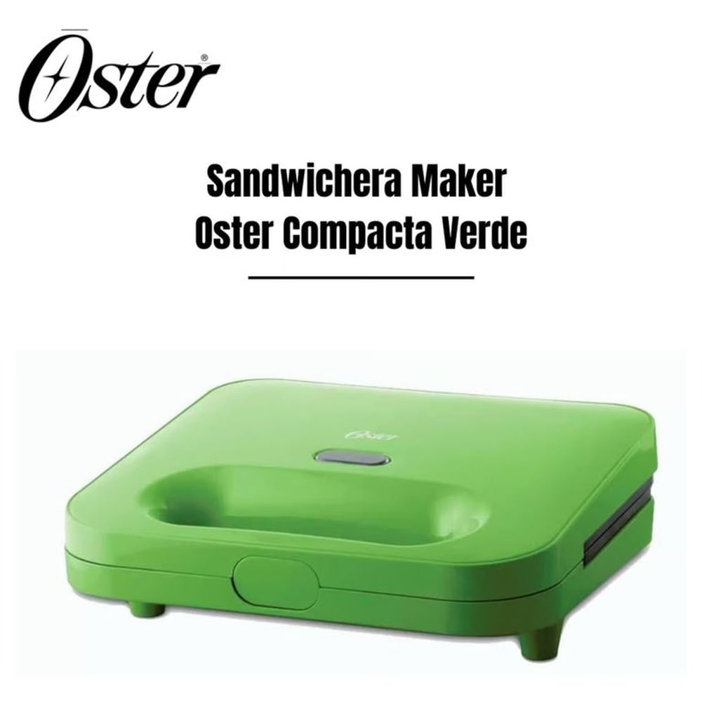 SANDWICHERA OSTER VERDE COMPACTA CKSTSM2885K