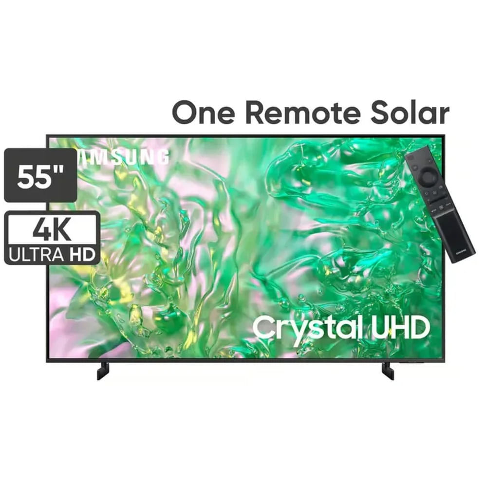 Televisor SAMSUNG Crystal UHD 55 4K Smart TV UN55CU8000GXPE