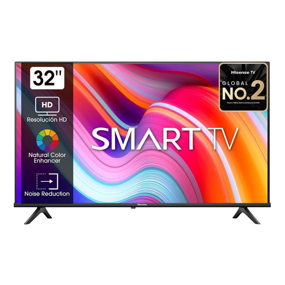TELEVISOR HISENSE 32 HD SMART TV 32A4K
