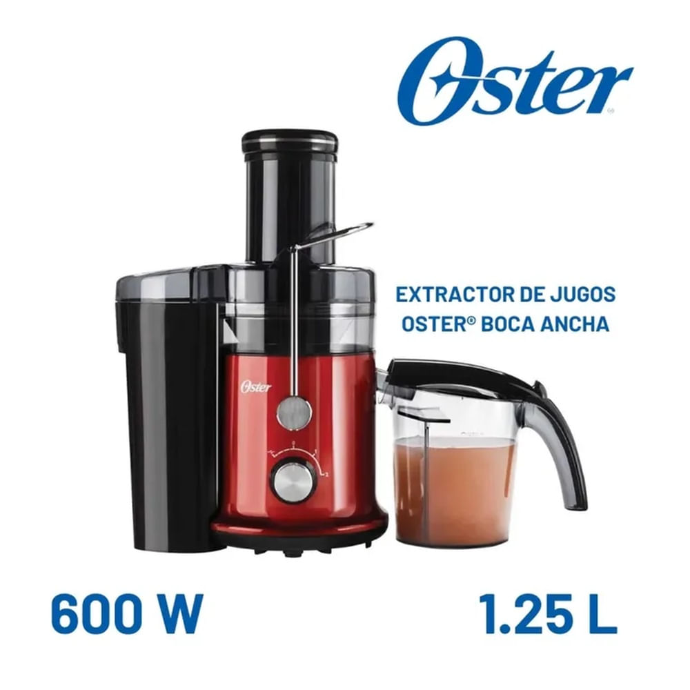 Extractor de jugos Oster® boca ancha FPSTJE320R