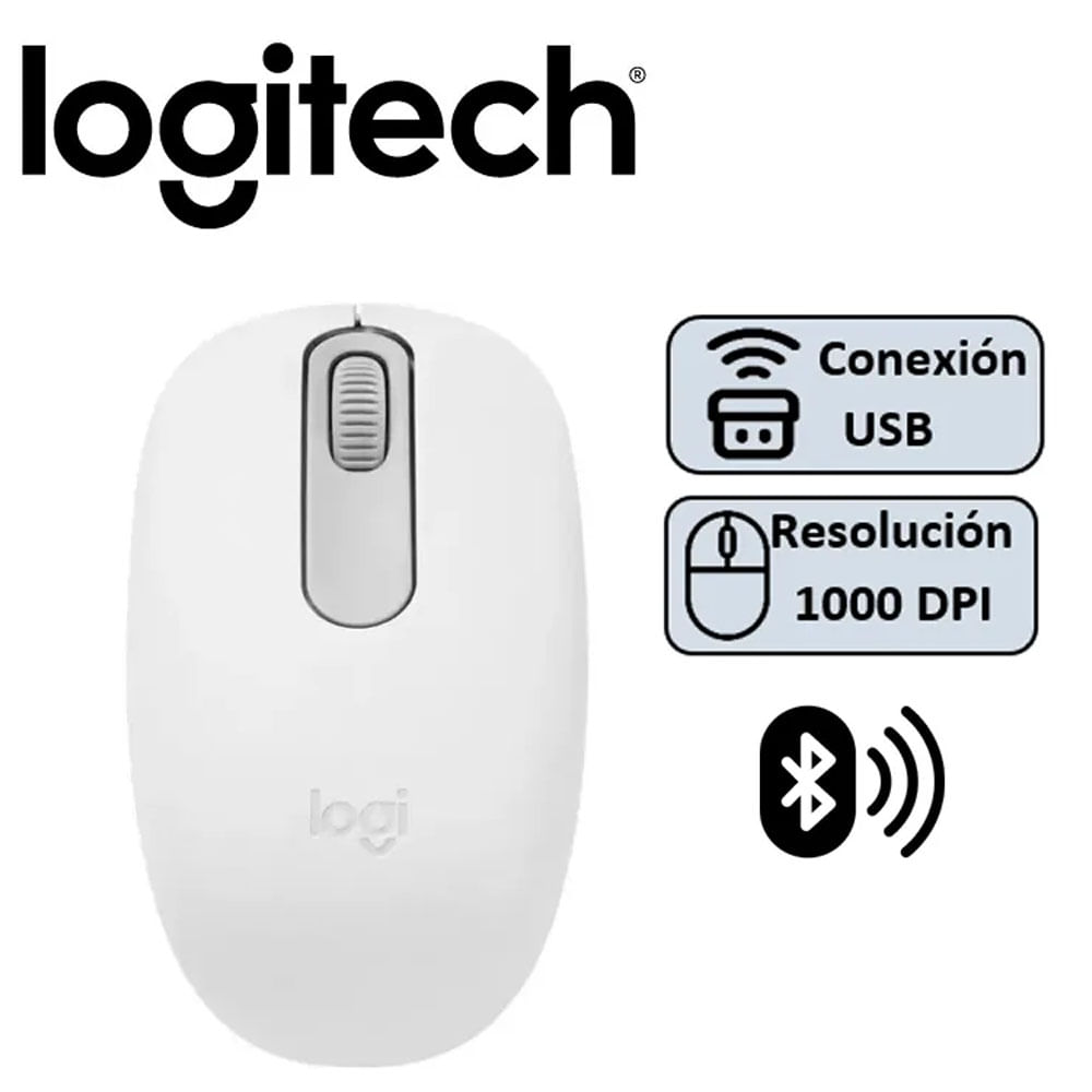 MOUSE LOGITECH M196 BLANCO