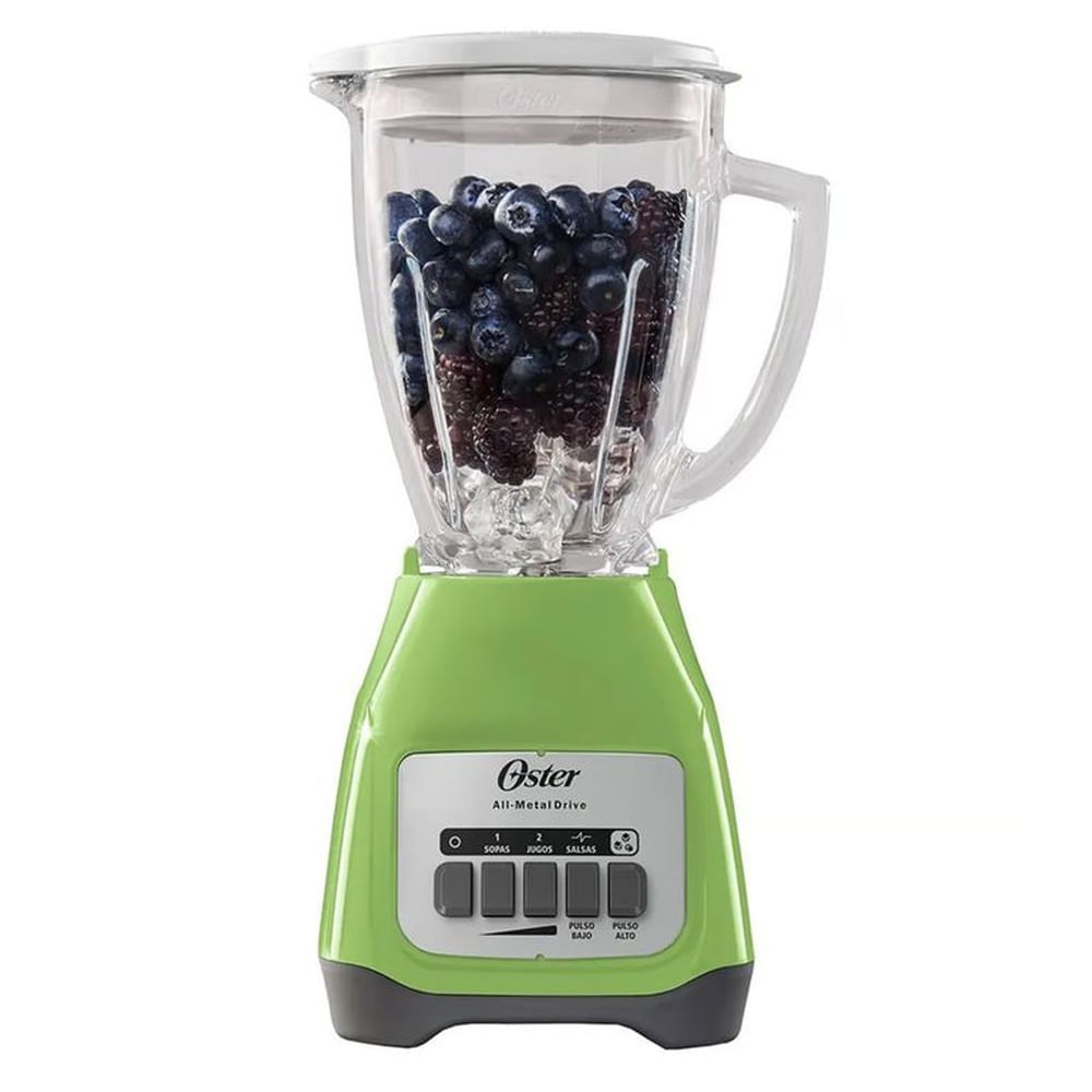 Licuadora Oster® 2 velocidades más pulso y vaso de vidrio BLSTKAGKPB