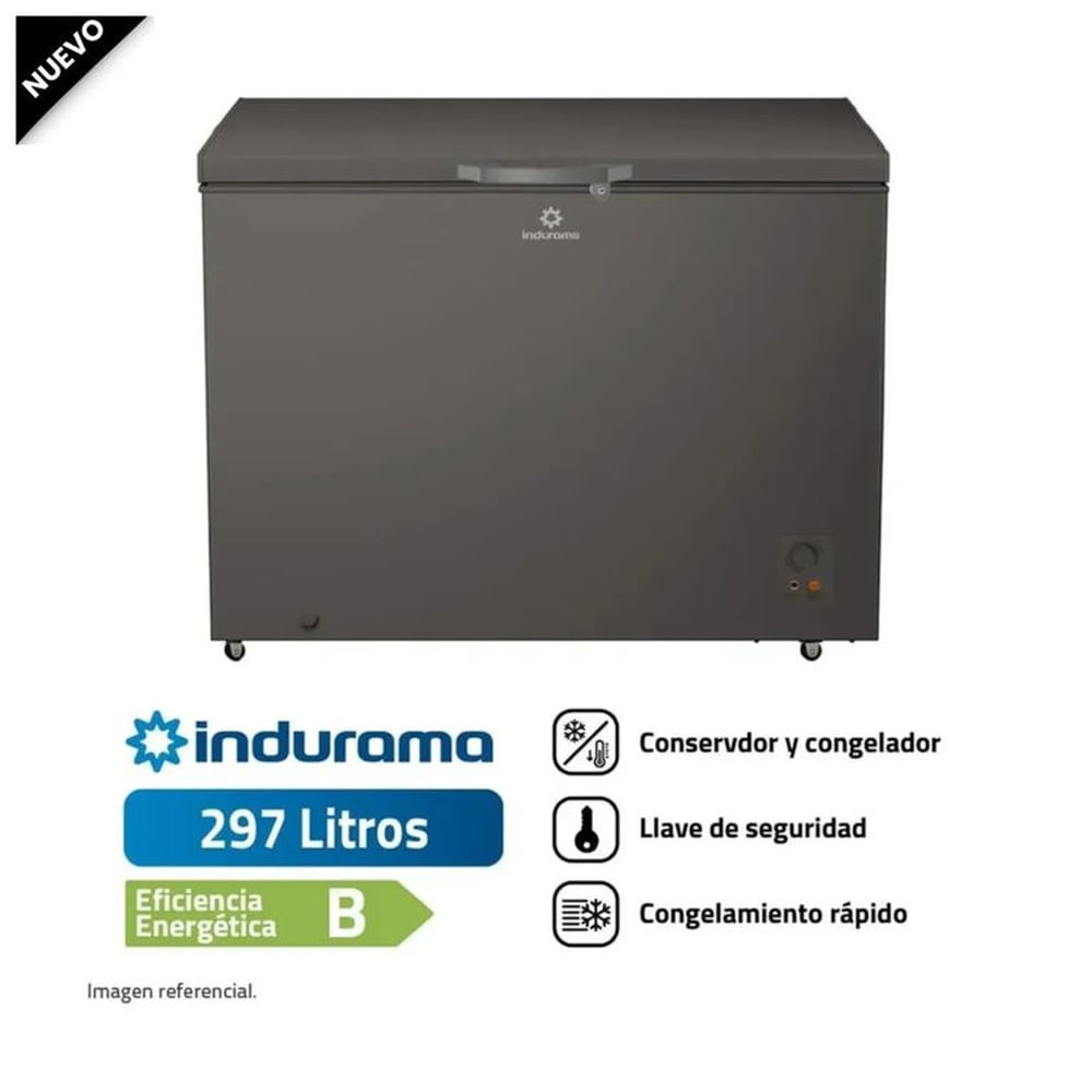 Congeladora Indurama CI-320DG 297L DeFrost Croma