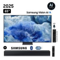 Televisor Samsung 65 QLED Q8F Vision Ai Smart Tv 2025 + Sound Bar C400