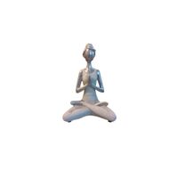 Adorno Decorativo Figura de Yoga Paz y Equilibrio - Adorno Elegante para Sala Regalo Ideal