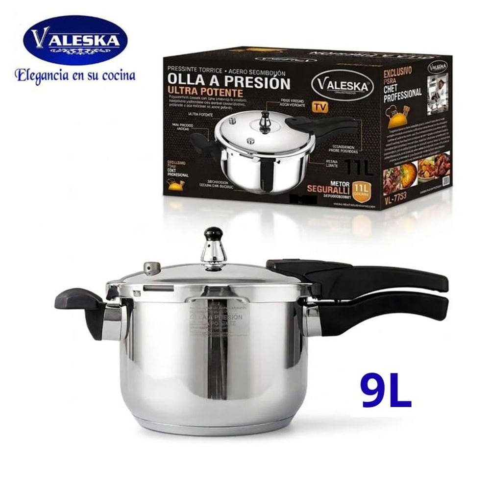 OLLA A PRESION ULTRA POTENTE 9 L. VALESKA