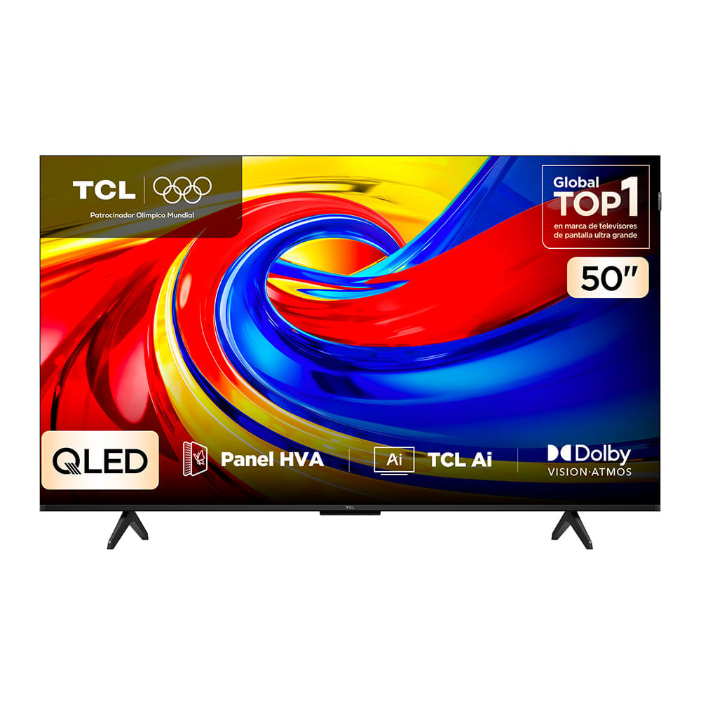 Televisor TCL QLED 50'' UHD 4K Smart TV 50P7L Televisor TCL QLED 50'' UHD 4K Smart TV 50P7L
