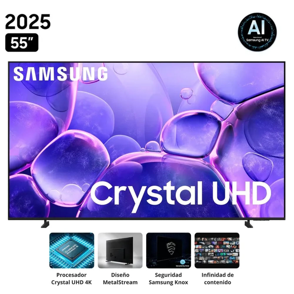 Televisor de 55 Smart Tv Samsung 55U8000F 4K UHD 2025