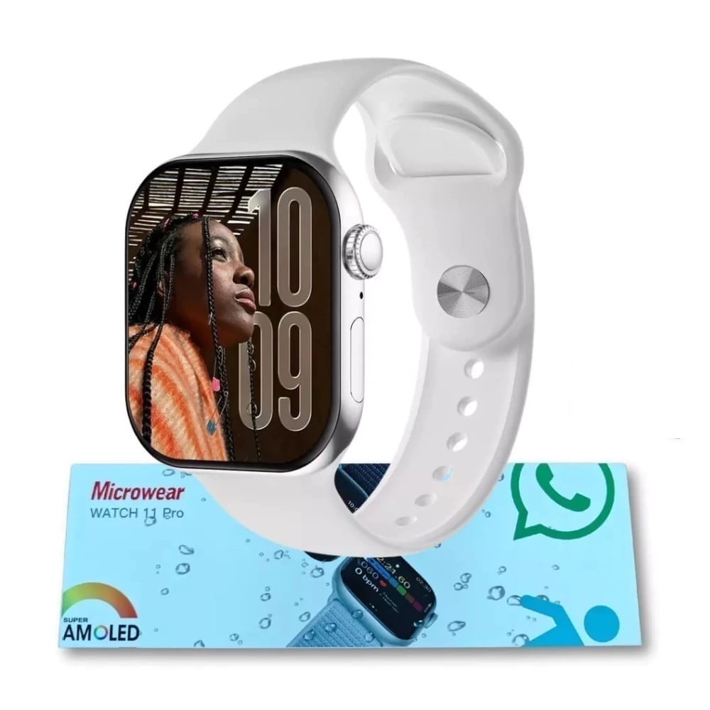 Smartwatch Microwear Watch 11 Pro AMOLED IP68 1GB Beige