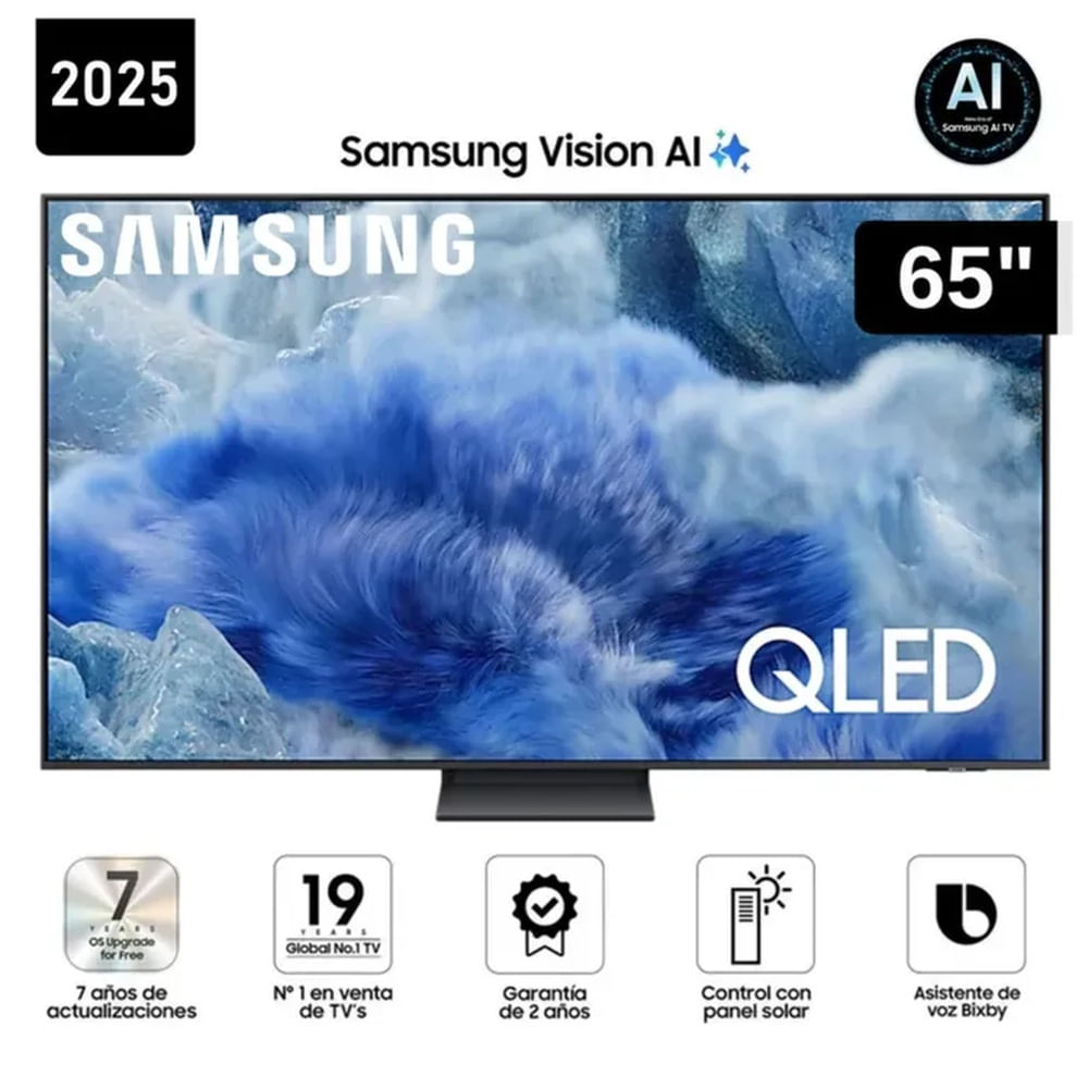 Televisor Samsung 65 QLED Q8F Vision Ai Smart Tv 2025