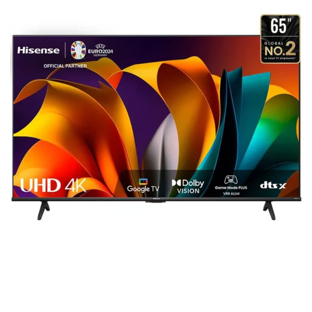 TV Hisense 65 LED 4K UHD Google TV 65A6NA