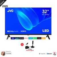 Televisor JVC 32 HD Google TV LT-32KM158 + Antena Digital