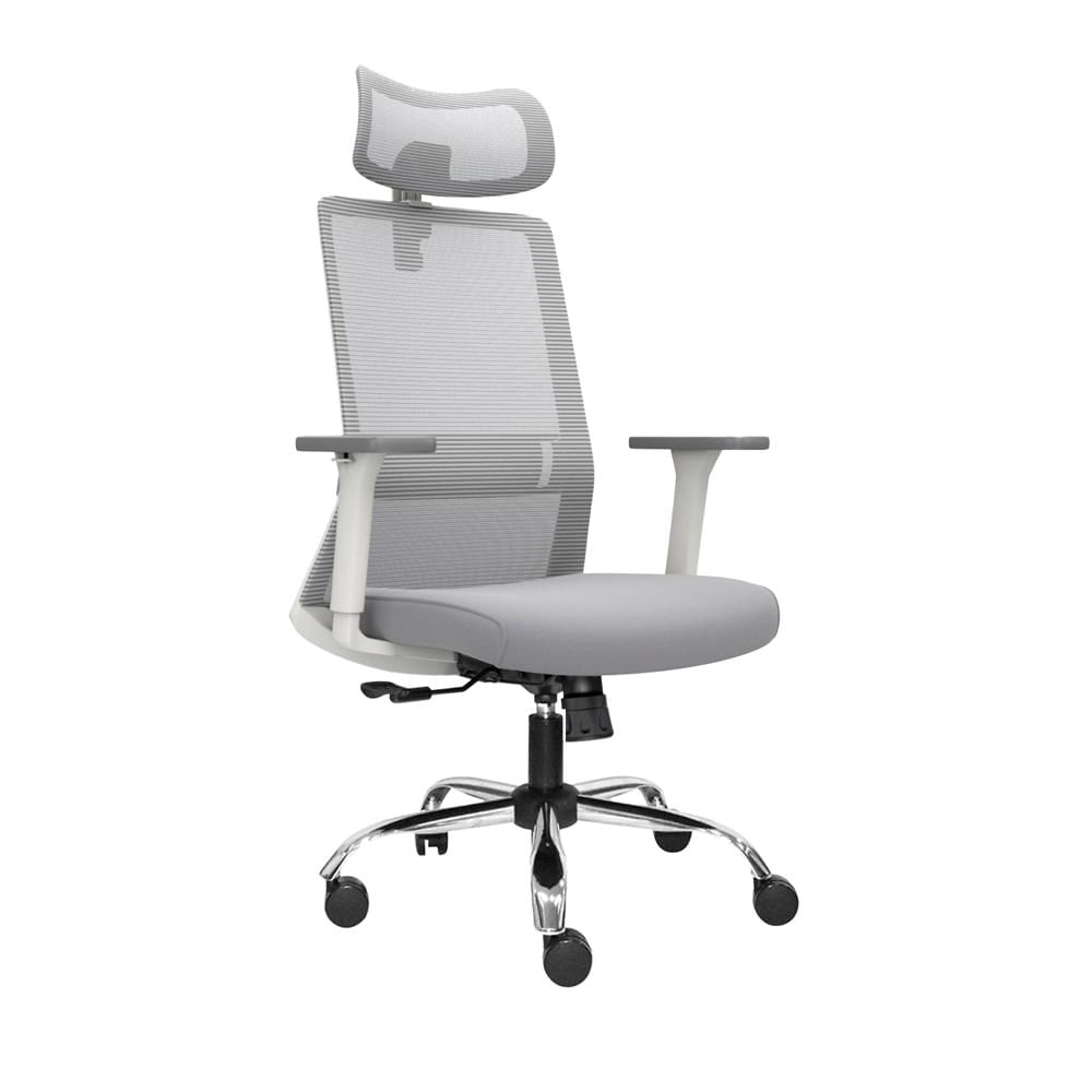 Silla Ergonómica Twist Presidente Cromado Gris Ofideas