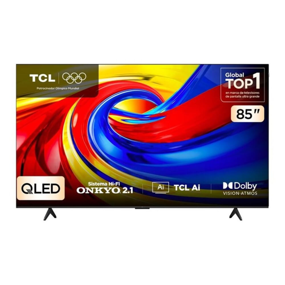 Televisor TCL 85'' QLED Premium 4K UHD Google TV 85P7L Año 2026
