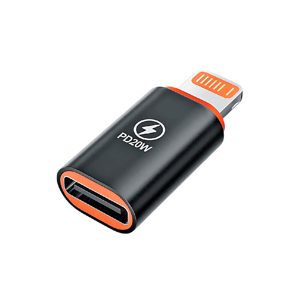Adaptador PD De Tipo C a Lightning 100W  Negro