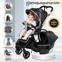 Coche Moisés Travel System SPARROW Porta Bebé Gray