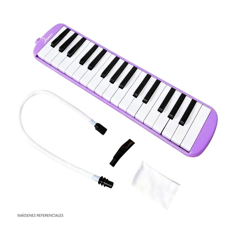Melódica de 32 teclas James - Color Lila con Estuche Rígido
