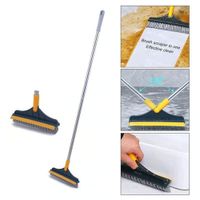 Cepillo De Limpieza Ajustable En V Con Secador 2 En 1