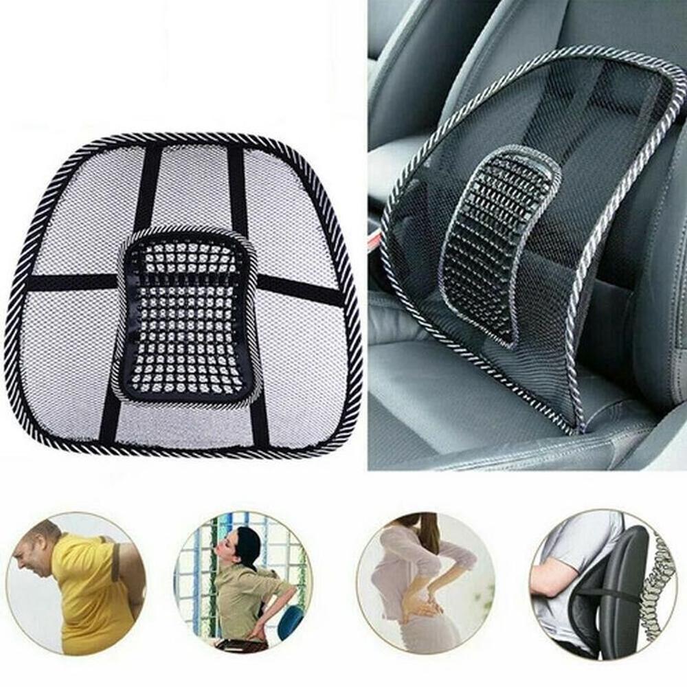 Cojín Lumbar De Malla Para Asiento De Auto