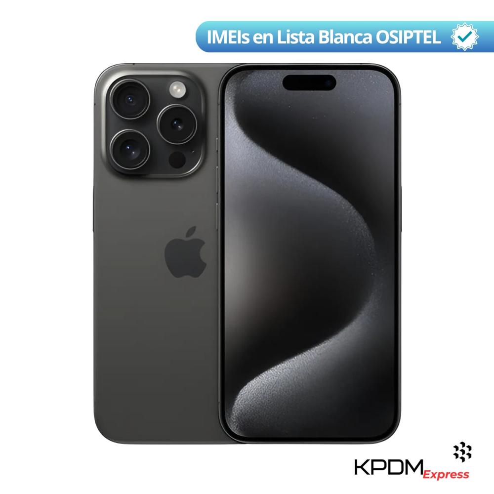 iPhone 15 Pro 256GB Titanio Negro Reacondicionado Grado A