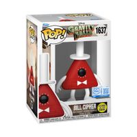 Funko Pop Bill Cipher 1637 Gravity Falls Glow in The Dark