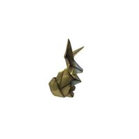 Adorno Decorativo Conejo Origami Dorado - 437-499000