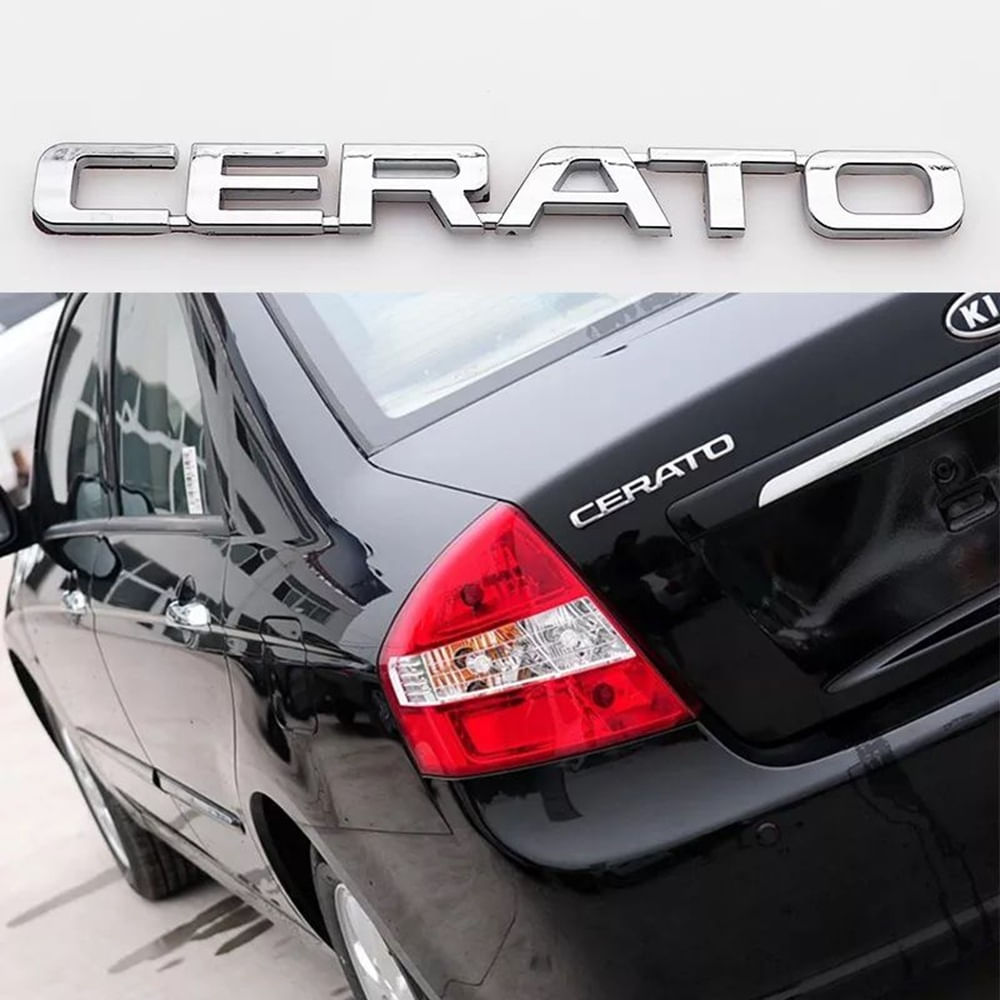Emblema Pegatina Maletero Trasero Compatible Kia Cerato
