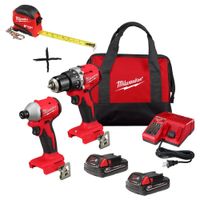 Combo M18 Taladro y Atornillador de impacto+ Wincha de 2 metros 3610-259-2
