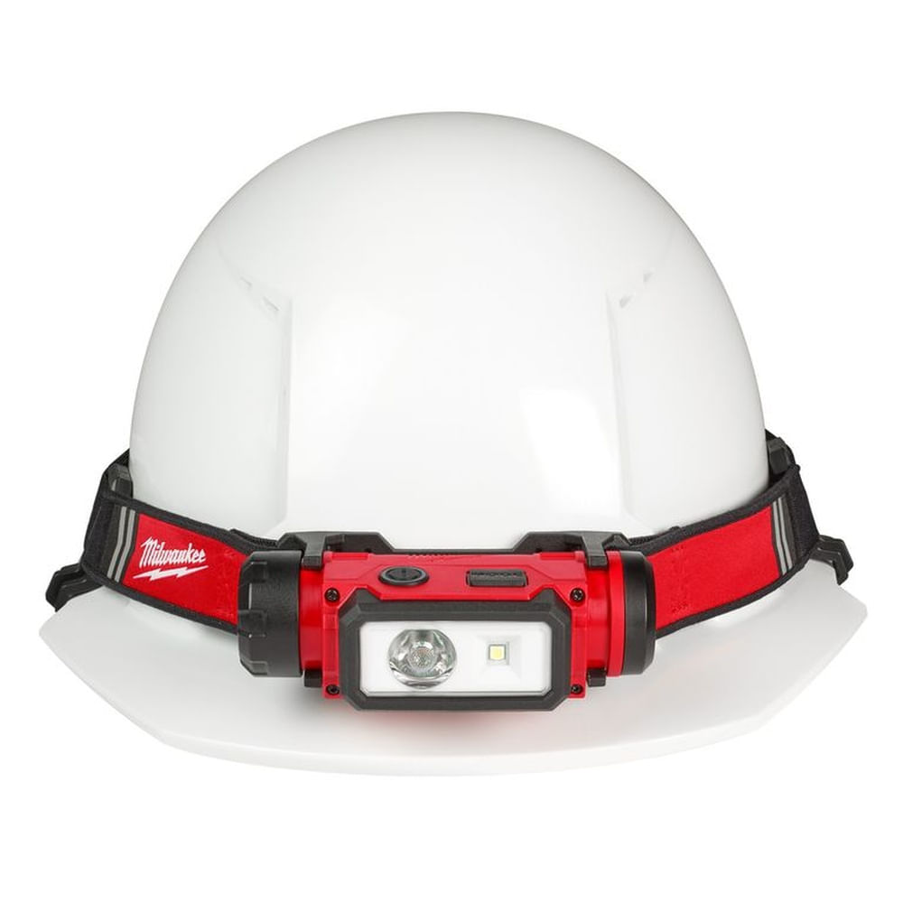 Linterna para casco recargable 2163-21 Rojo