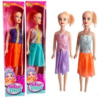 Set de 4 Munecas de Juguete Chocolatera de 15cm Plastica